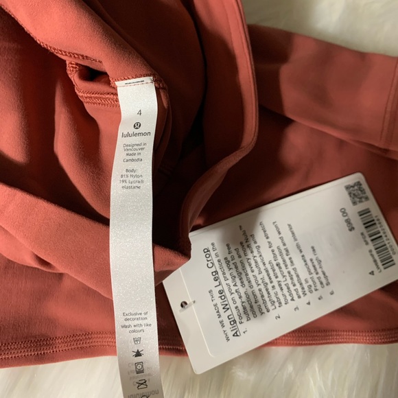 lululemon align wide leg crop 4 - Picture 7 of 8